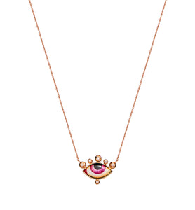 RUSSE PETIT ROSE DIAMOND NECKLACE