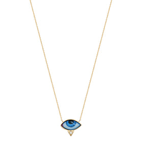 PETIT BLEU DIAMOND NECKLACE