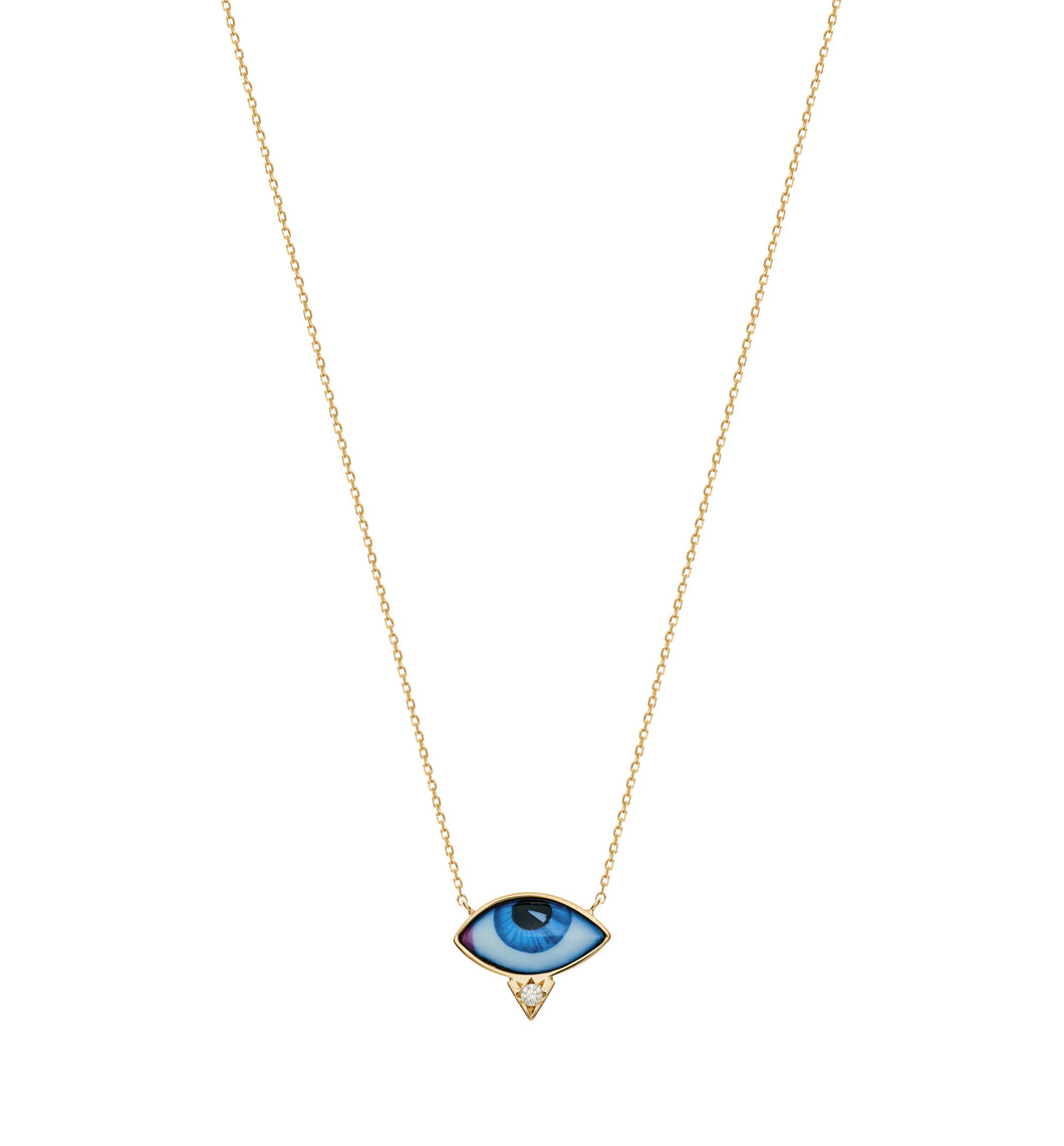 PETIT BLEU DIAMOND NECKLACE